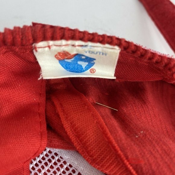 VTG 80s ski park city Utah corduroy hat RED RARE - Picture 5 of 12